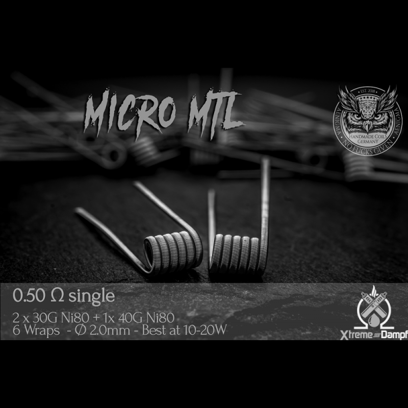 Aenigma | Coil | Micro MTL 2,5mm