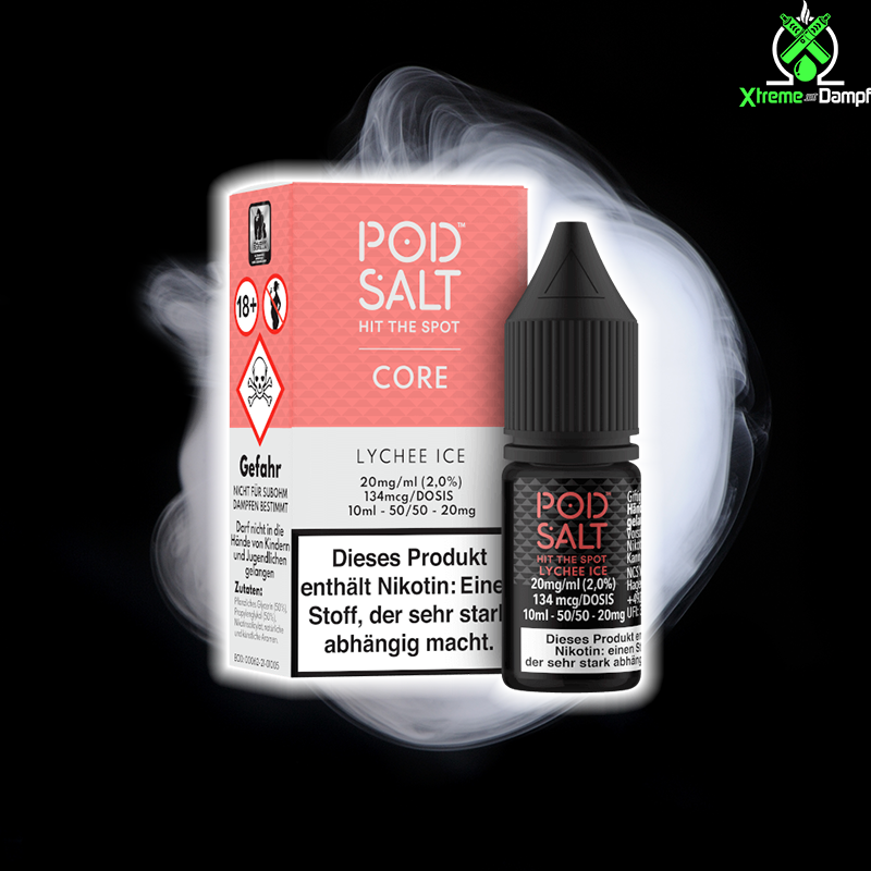 PodSalt | Core | Lychee Ice Nikotin Salz
