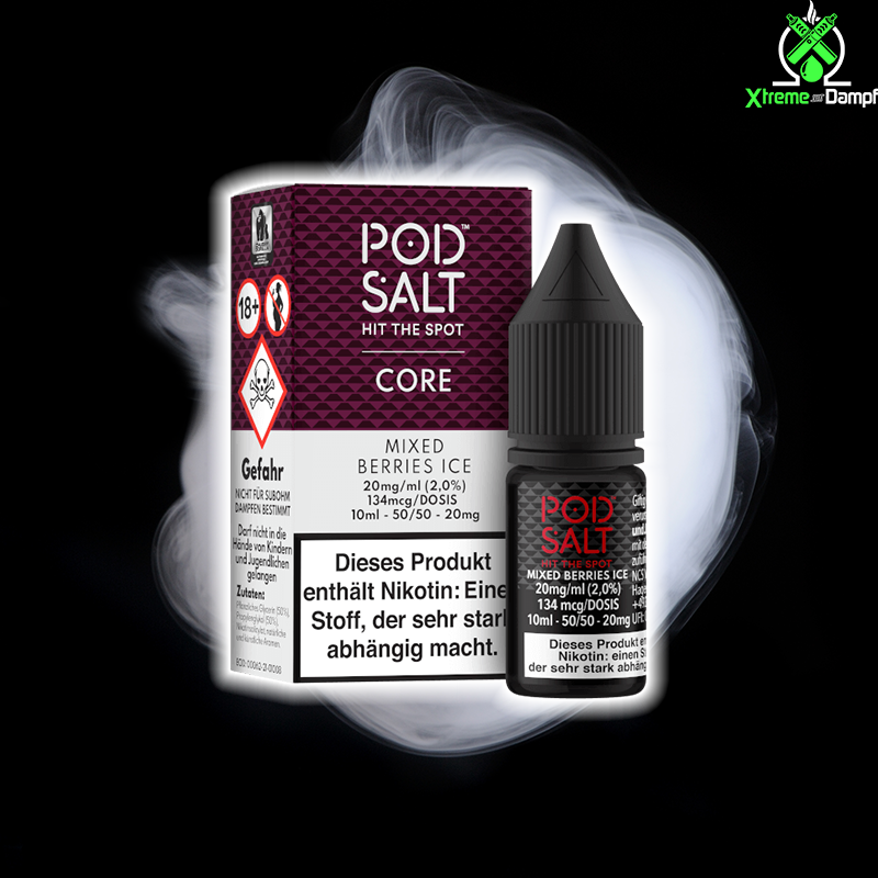 PodSalt | Mixed Berries Ice Nikotin Salz