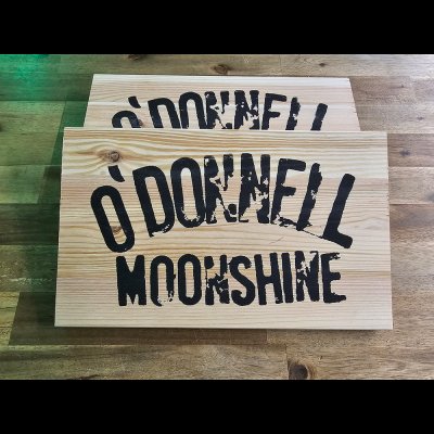 ODonnell Moonshine | Holzschild