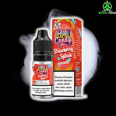Bad Candy | Strawberry Splash Nikotinsalz Liquid 10ml