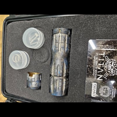 Rockvape Titan Tube mit Tröpfler Cap Mech Mod #18