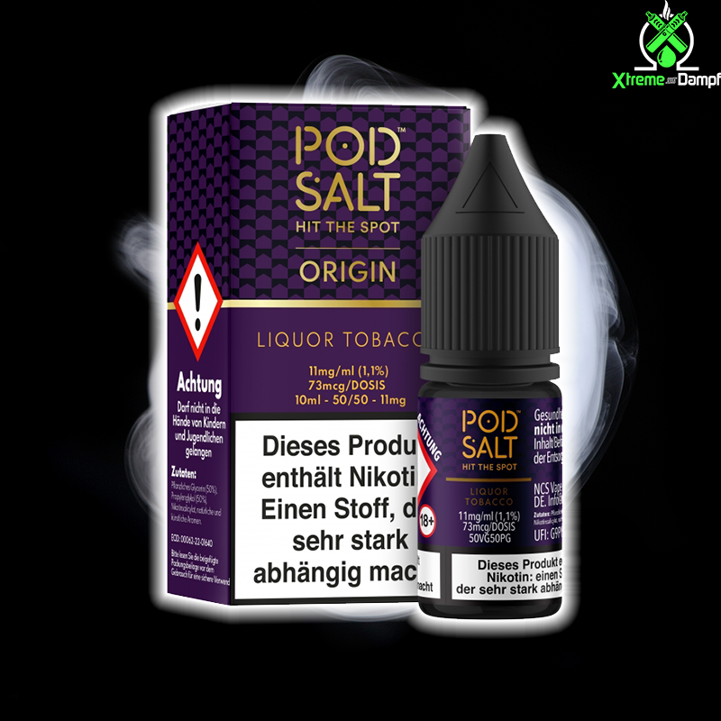 PodSalt | Liqour Tobacco Nikotin Salz