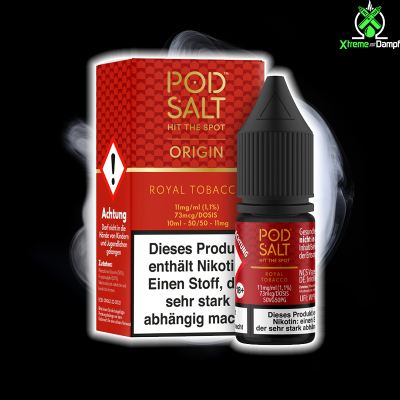 PodSalt | Royal Tobacco Nikotin Salz