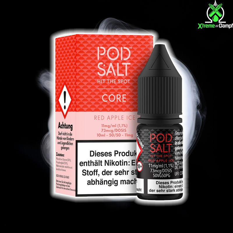 PodSalt | Red Apple Ice Nikotin Salz