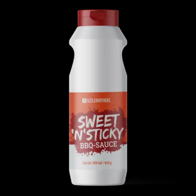 Sweet ‘n’ Sticky BBQ-Sauce 500ml by Sizzle...