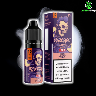 Revoltage | Purple Peach | Hybrid Nikotinsalz Liquid 10ml