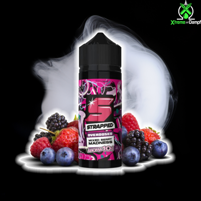 Strapped Overdosed | Mixed Berry Madness 10ml / 120ml