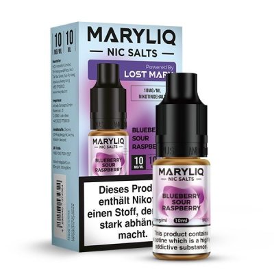 Elfbar | Maryliq Blueberry Sour Raspberry Nic Salt 10ml