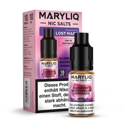 Elfbar | Maryliq Blueberry Watermelon Lemonade Nic Salt 10ml