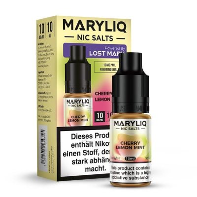 Elfbar | Maryliq Cherry Lemon Mint Nic Salt 10ml