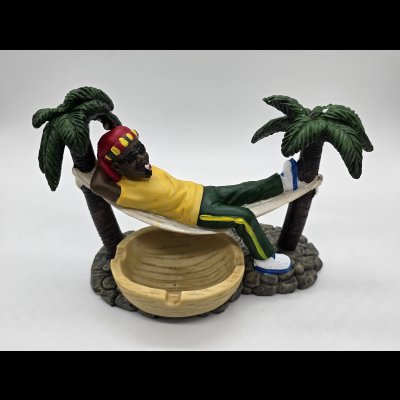 Aschenbecher Rasta Man Design 4 Größe L